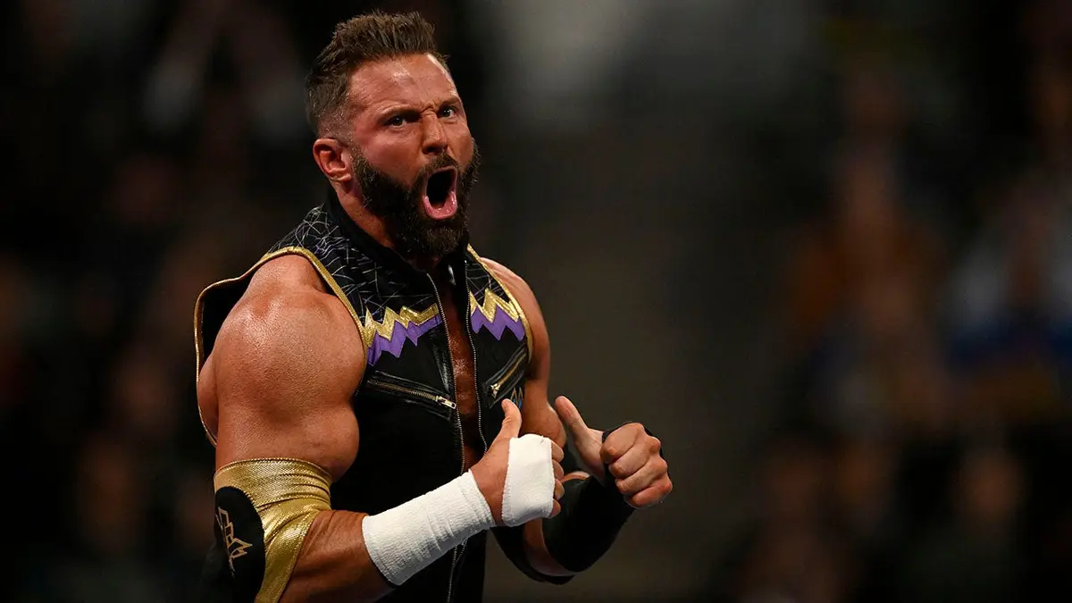 Matt Cardona entering the arena before a SmackDown match at SAP Center in San Jose, California.